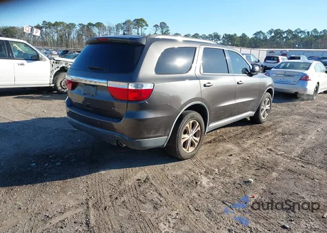 2012 Dodge Durango Crew из США, поврежденный, VIN 1C4RDHDG8CC308392